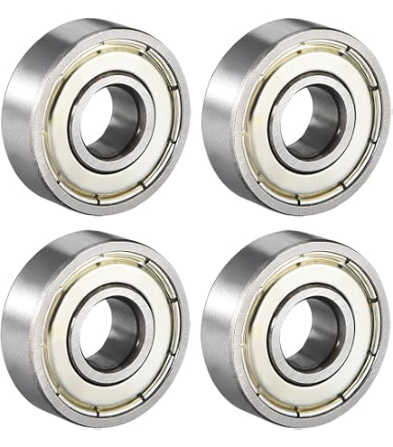 uxcell 606ZZ Deep Groove Ball Bearing Double Shield 606-2Z 80016