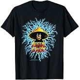Mortal Kombat Raiden with Lightning and Logo Video Game T-Shirt