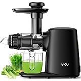 YIOU Juicer Machines, Cold Press Slow Masticating Juicer Easy to Clean with 3 Modes Vegetable and Fruit Juicer Extractor BPA-