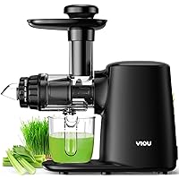 YIOU Juicer Machines, Cold Press Slow Masticating Juicer Easy to Clean with 3 Modes Vegetable and Fruit Juicer Extractor BPA-