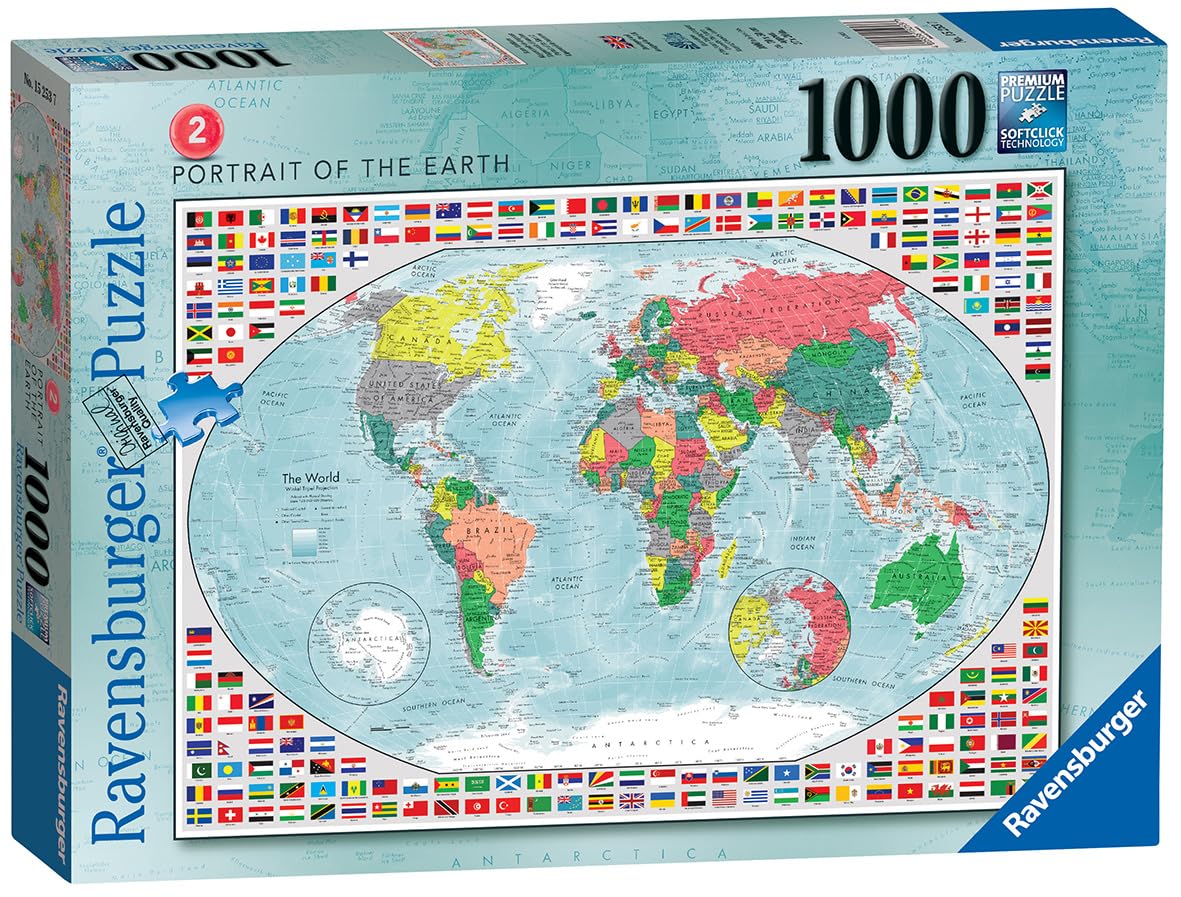 Ravensburger - Portrait of The Earth 2, 1000 Piece Jigsaw Puzzle for Adults & for Kids Age 12 and Up โ image 1