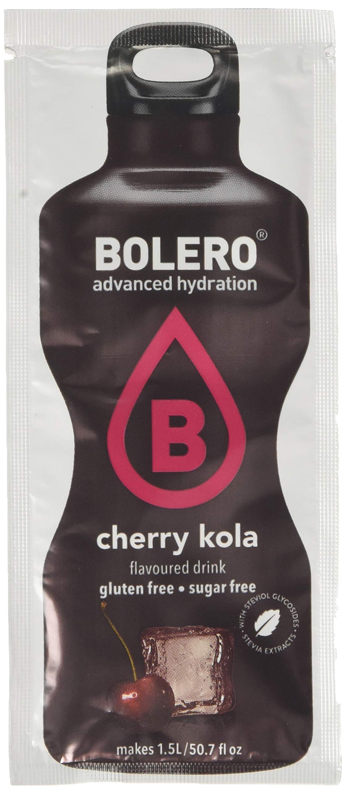 Bolero Classic Powder Sachet, 9 g, Cherry Cola, 12-Count