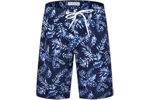 APTRO Men's Quick Dry Swim Trunks 9" Swimsuits Mesh Liner Beach Bathing Suits Long Swimming Shorts