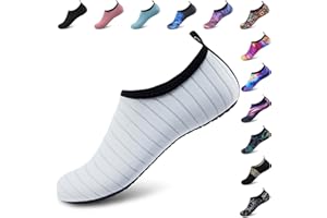 Deevike Water Shoes for Women Men Barefoot Quick-Dry Aqua Socks Slip-on for Beach Swim Surf Yoga Exercise