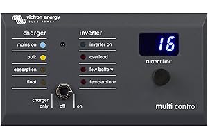 Victron Energy 200/200 Amp Digital Multi-Control Panel GX
