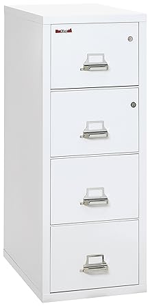 Amazon Com Fireking Legal Safe In A File Fireproof Vertical File Cabinet 3 Drawers Impact Resistant Waterproof Arctic White Furniture Decor