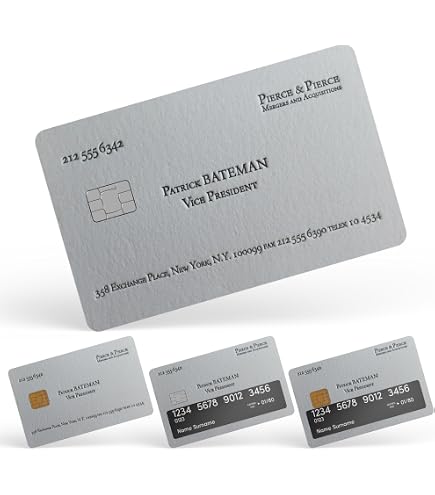 american psycho business card pokemon Amazon.com: Set of 3 -Patrick Bateman Business Card