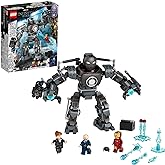 LEGO Marvel Iron Man Monger Mayhem Set 76190, Avengers Mech Building Toy, Action Figure, with Iron Man, Obadiah Stane and Pep