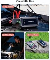 GOOLOO G7 3000A Jump Starter 45W Fast Charge 8.5L Gas/6.0L Diesel view 7