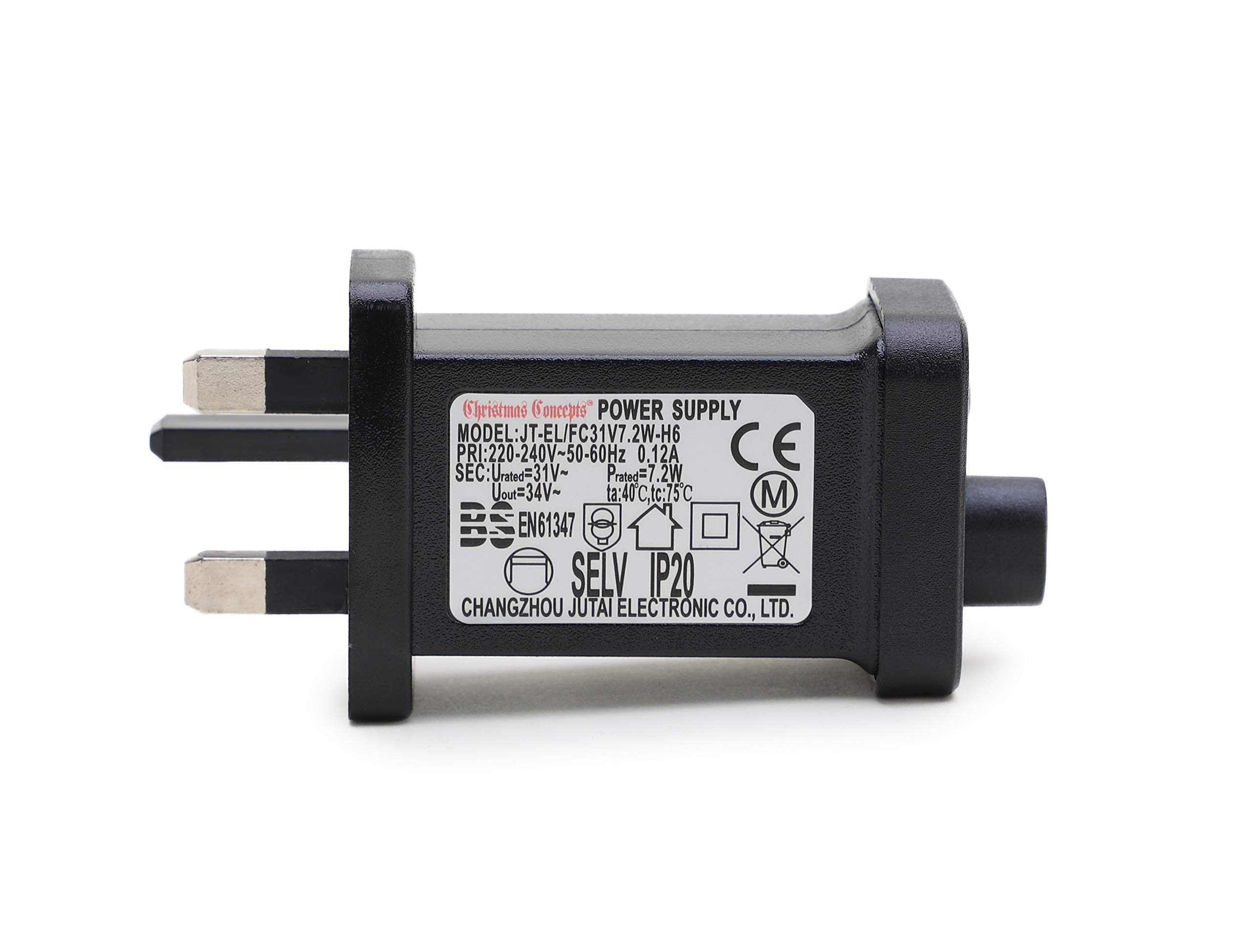 Christmas Concepts® 31V 7.2W Adaptor Without Lead - Multi Function Control - Suitable For Christmas Lights