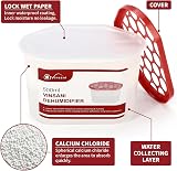 Vinsani 500mL Dehumidifier Pack of 10 Moisture Absorber Damp Home Wardrobe view 2