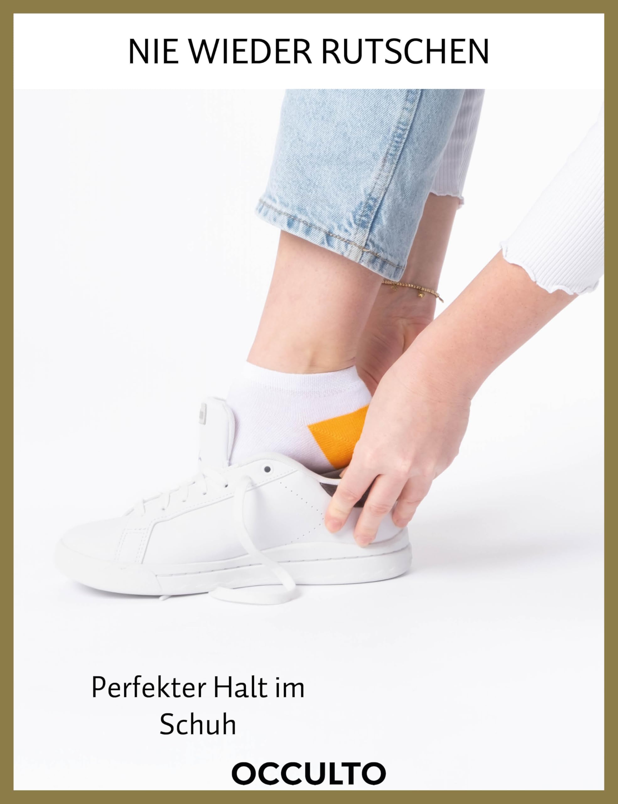 Occulto Damen Sneaker Socken 10er Pack (Modell: Maja) Herbst Mix 35-38 4