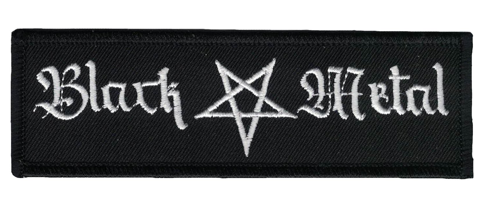 Black Metal + Pentagram [long] patch/patch.