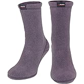 CheshKit Cozy Warm Boot Liner Socks - Hiking Outdoor Sport - Polartec Fleece Winter Socks