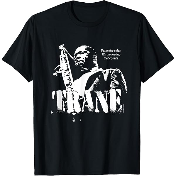 Amazon.com: John Coltrane A Love Supreme New Jersey 1964 T-Shirt