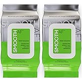 Athlete’s Foot Antifungal (60-Wipes), Tolnaftate 1%, Alcohol-Free, Skin-Repairing Formula with Emollients, Eucalyptus & Menthol, Treats & Prevents Athlete’s Foot, Jock Itch & Ringworm, APMA Approved.