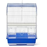 Prevue Pet Products Parakeet Square Roof Bird Cage with Handle