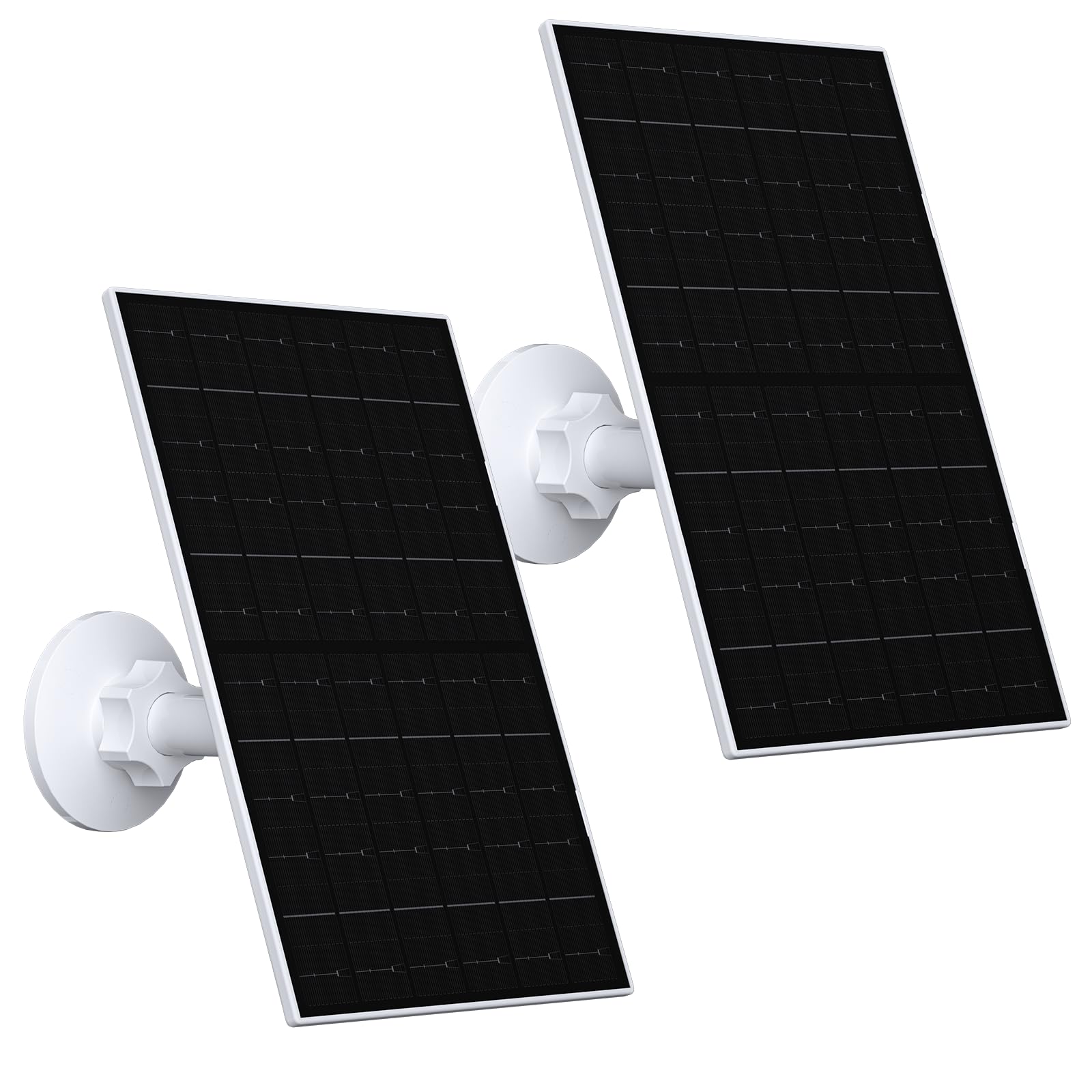 Photo 1 of ****************Missing one**************
Zivif 7W Solar Panel Compatible with EufyCam, Solar Charger with USB-C & Micro USB Port for 5V Outdoor Rechargeable Battery Camera, IP65 Waterproof, 360° Adjustable Mount, 9.8ft Cable (2 Pack)