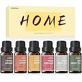 AmaKane Home Fragrance Oils, Diffuser Oils Scents for Home, Candle Making Scents, Fragrance Oil for Soap Making, Fresh White Tea, Cocoa Orchid, Peach Serenade and More Essential Oils, 6x10 ml