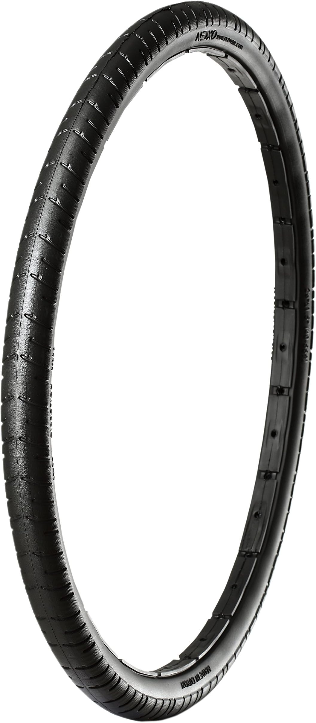 NEXO Airless Tire/Puncture Proof, Inflation Free, Flat-Free, Solid, Tubeless, Bicycle Tire Tyre/Perfect for Urban, City & Commuter Bike/Black / 26" x 1.5 / 2PCS