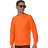 A-SAFETY High Visibility Safety Customize Logo Long Sleev T-Shirt (XS-6XL)