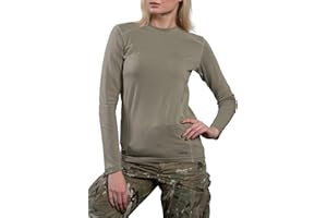 281Z Womens Military Stretch Cotton Underwear Shirt - Tactical Hiking Outdoor - Punisher Combat Line