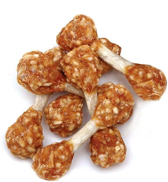 PET ‘N SHAPE CHIK ‘N RICE DUMBBELLS – NATURAL DOG TREATS, CHICKEN, 1 POUND