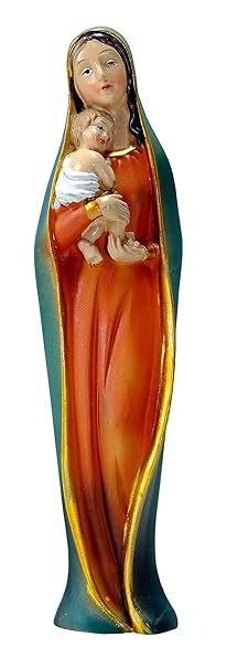 Kaltner Präsente Geschenkidee - Deko Figur Madonna Mutter Gottes Maria mit Jesus Christus Kind