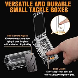 Dovesun Small Fishing Tackle Box Organizer Assembly