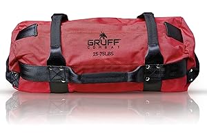 Gruff Combat Fitness Sandbags Duffle Sandbag Strength Training Cross Training Adjustable Workout Weights Workout Equipment for Home Gym
