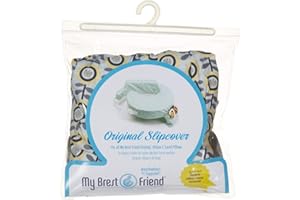 My Brest Friend Original Nursing Pillow Slipcover Sleeve | Great for Breastfeeding Moms | Pillow Not Included, Sunshine Poppy