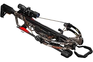 Barnett Explorer XP400 Crossbow Package, with 2 Carbon Arrows, Lightweight Quiver
