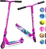 BOLDCUBE Beginner Stunt Scooter 6-12 Years 100mm ABEC 7 Wheels 2.9kg
