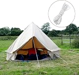 Fantasyon 4mm White Elastic Cord 5m Bungee Rope Round Stretch DIY Camping Tent view 7