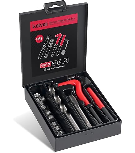 Amazon.com: Heli-Coil 554312 M12X1.25 Metric Kit : Automotive