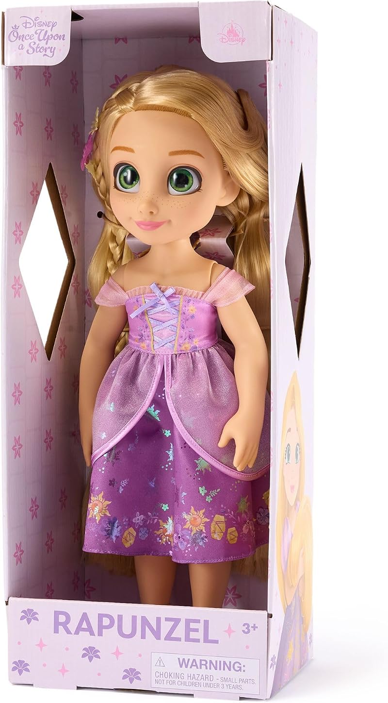 Disney Store Rapunzel Doll 40.5cm Tangled Once Upon a Story Collection