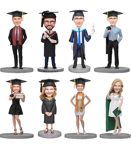 Amazon.com: Neil Enterprises Inc. Graduate Photo Bobble Head