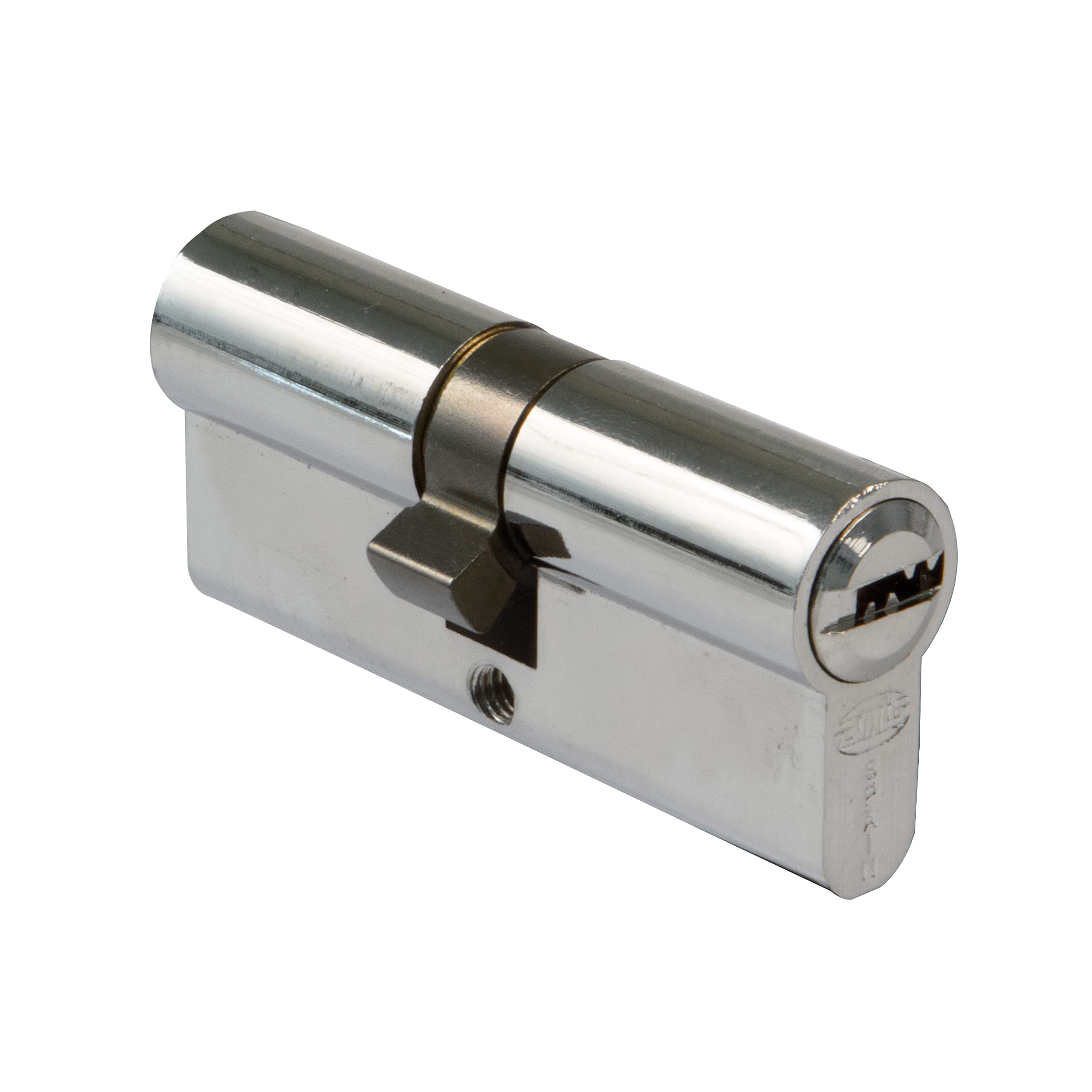 Amig - Security Cylinder - Door Lock - Long cam - Anti-Drill System - Includes 5 Keys - Gold - Size: 65 (30-35 mm)