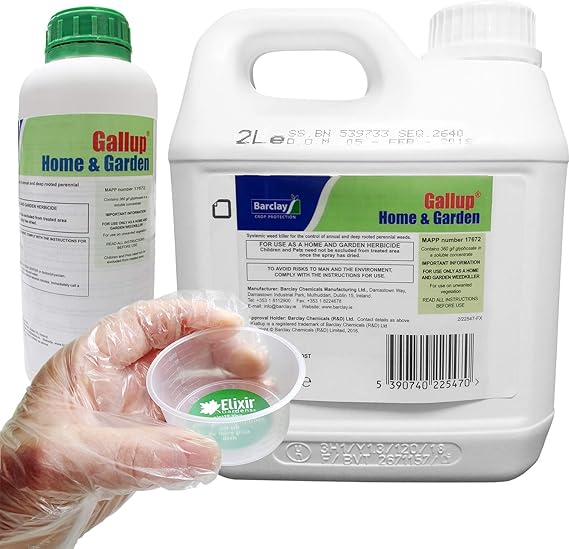 Gallup 3 Litres Home and Garden Weed Killer Glyphosate Weed Killers