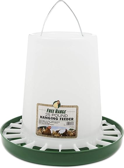 Amazon Com Harris Farms Plastic Hanging Poultry Feeder 25 Pound