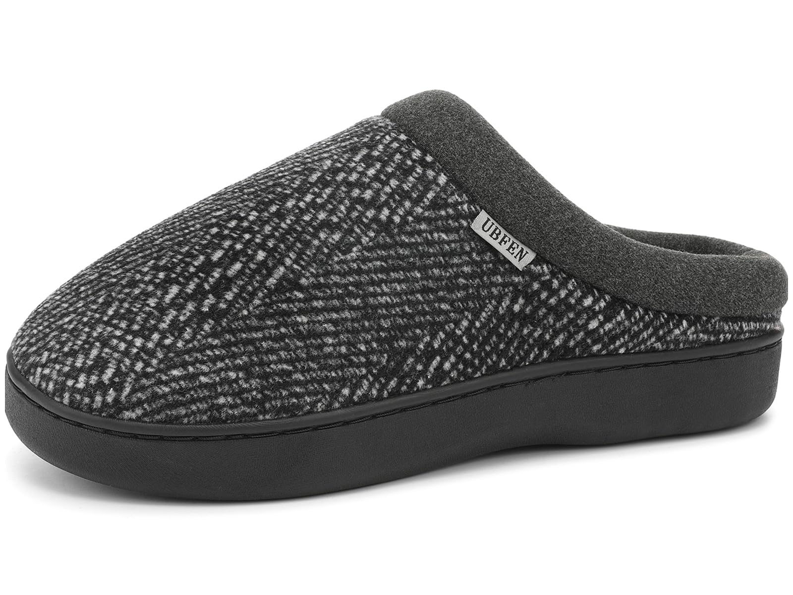 UBFEN Mens Slippers for Indoor Bedroom Memory Foam