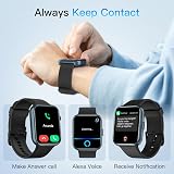 Tensky Smart Watch Men Women Bluetooth Calling Alexa Built-in 1.8" HD view 2