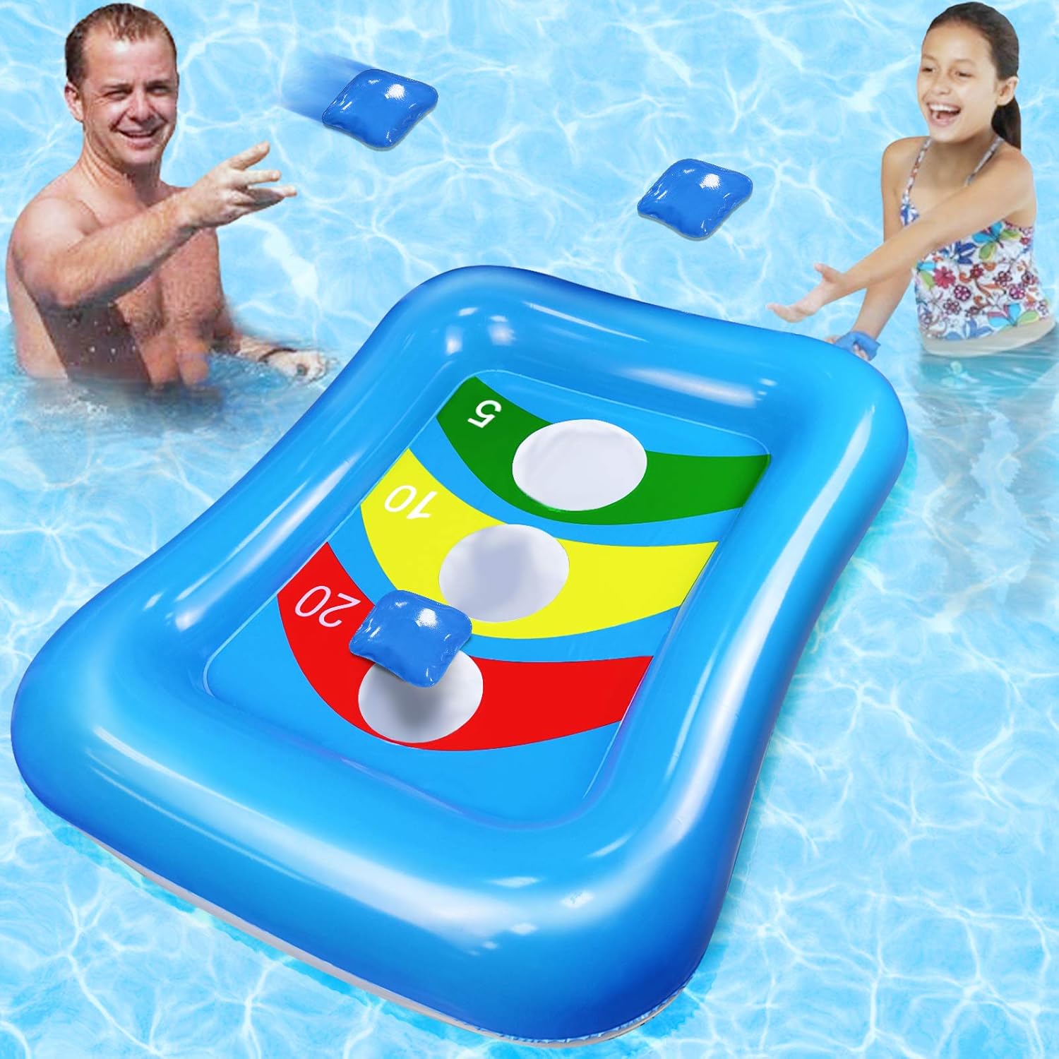 Camlinbo Pool Toys Bean Bag Toss Games 