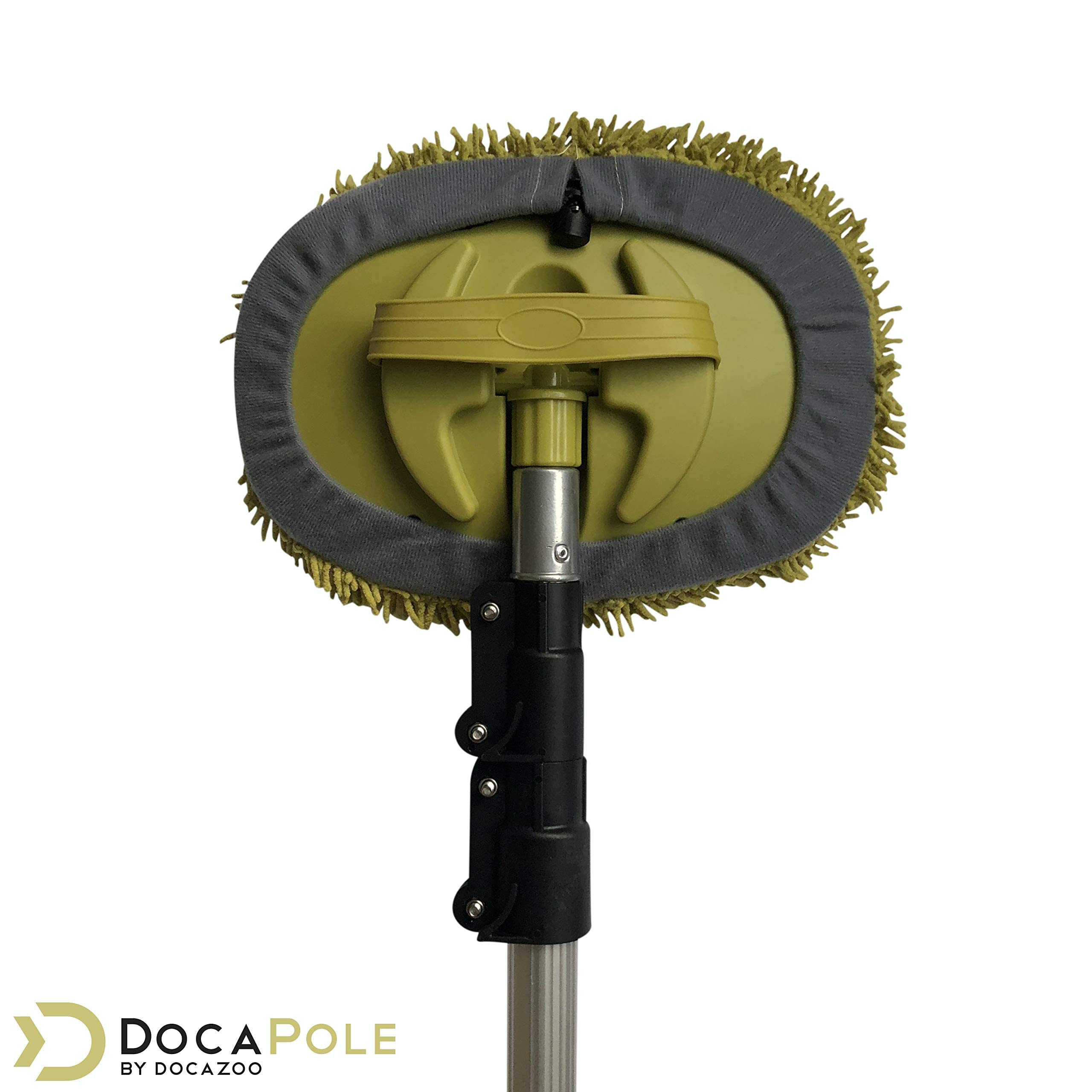 DOCA Car Wash Equipment - Car Wash Mop Attachment - Other Options Include Squeegee, Kit, Mitt, Soft Bristle Brush with or Without Long Handle Extension Pole