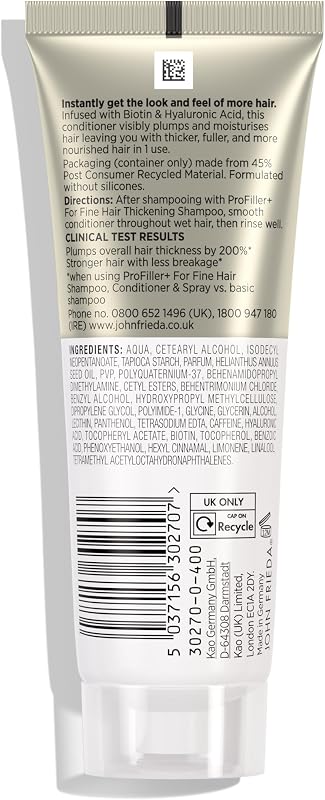 PROfiller+ condicionador densificante de viagem 75 ml — foto 2 de 2