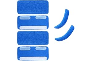 playWooWgo 4 Pack Nasal Cannula Ear Cushions, Oxygen Tubing Comfort Faces Covers, Ear Protectors for Oxygen Tubing,Reduce Ear Pain and Cheek Red Marks and Discomfort for Oxygen Users