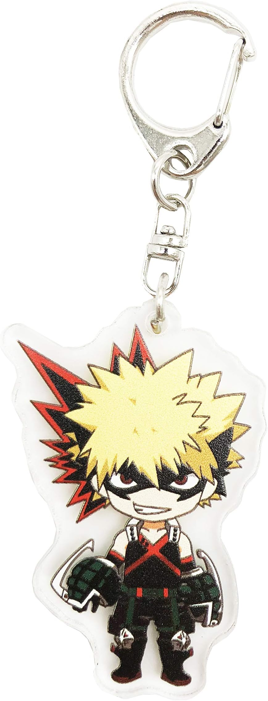 Yvetel My Hero Academia Anime(Boku no Hero Academia) Manga Acrylic Keychain Izuku Midoriya,Katsuki Bakugo,Shoto Todoroki (Katsuki Bakugo)