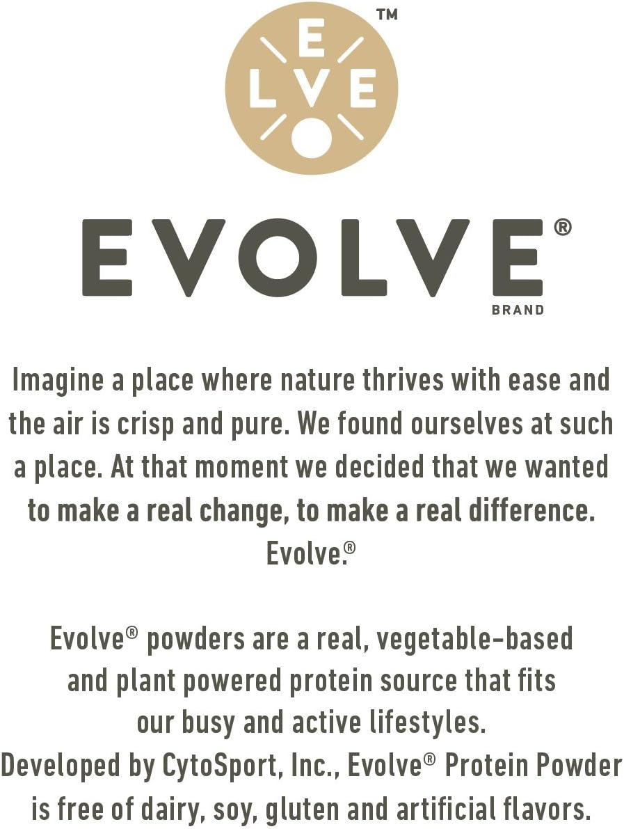 Evolve Protein Powder, Ideal Vanilla, 20g Protein, 2 Pound: Health & Personal Care
