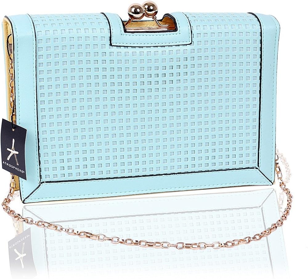 Handtasche Schultertasche Tasche PRIMARK ATMOSPHERE Aqua: Amazon.de ...