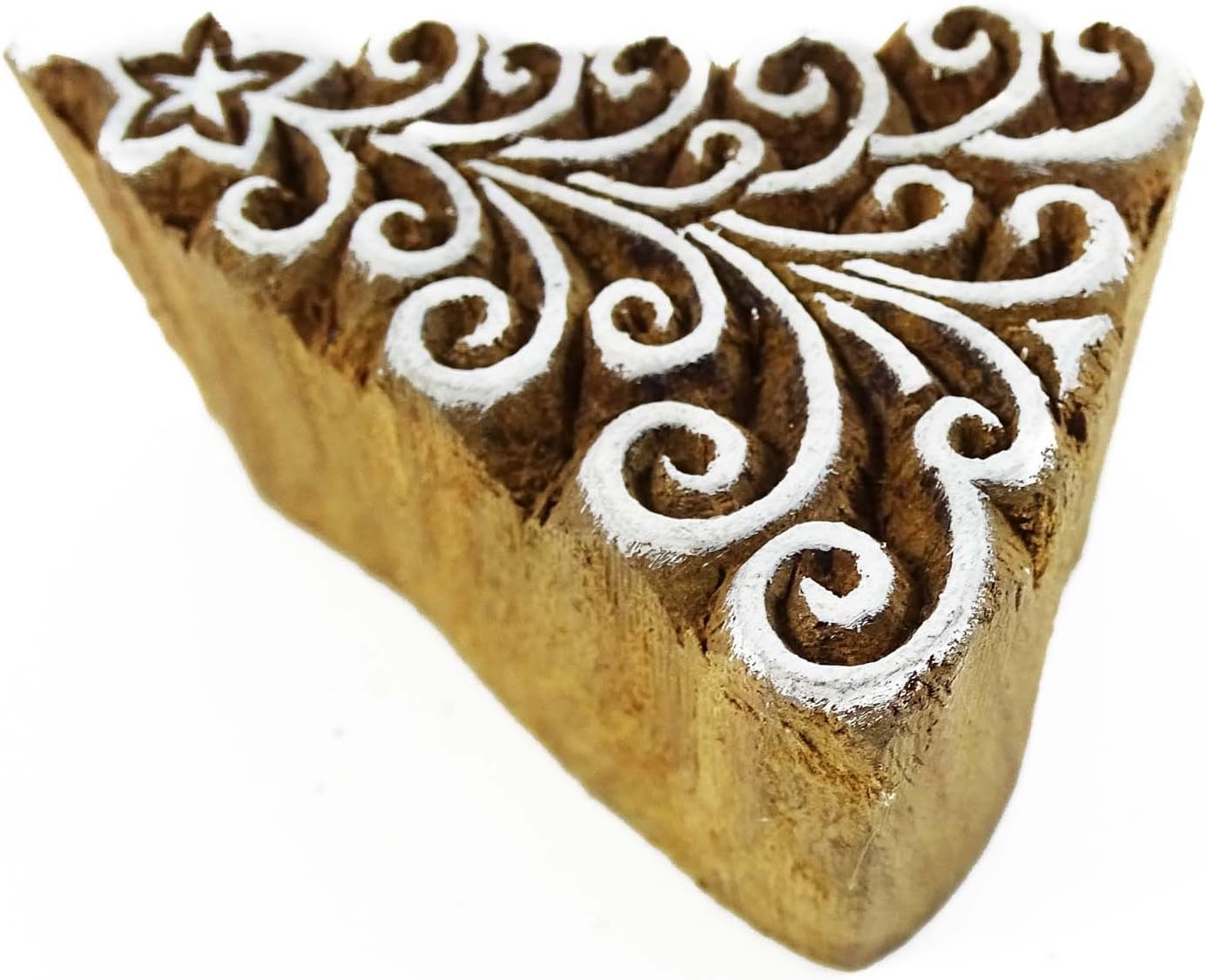 christmas wooden printing blocks